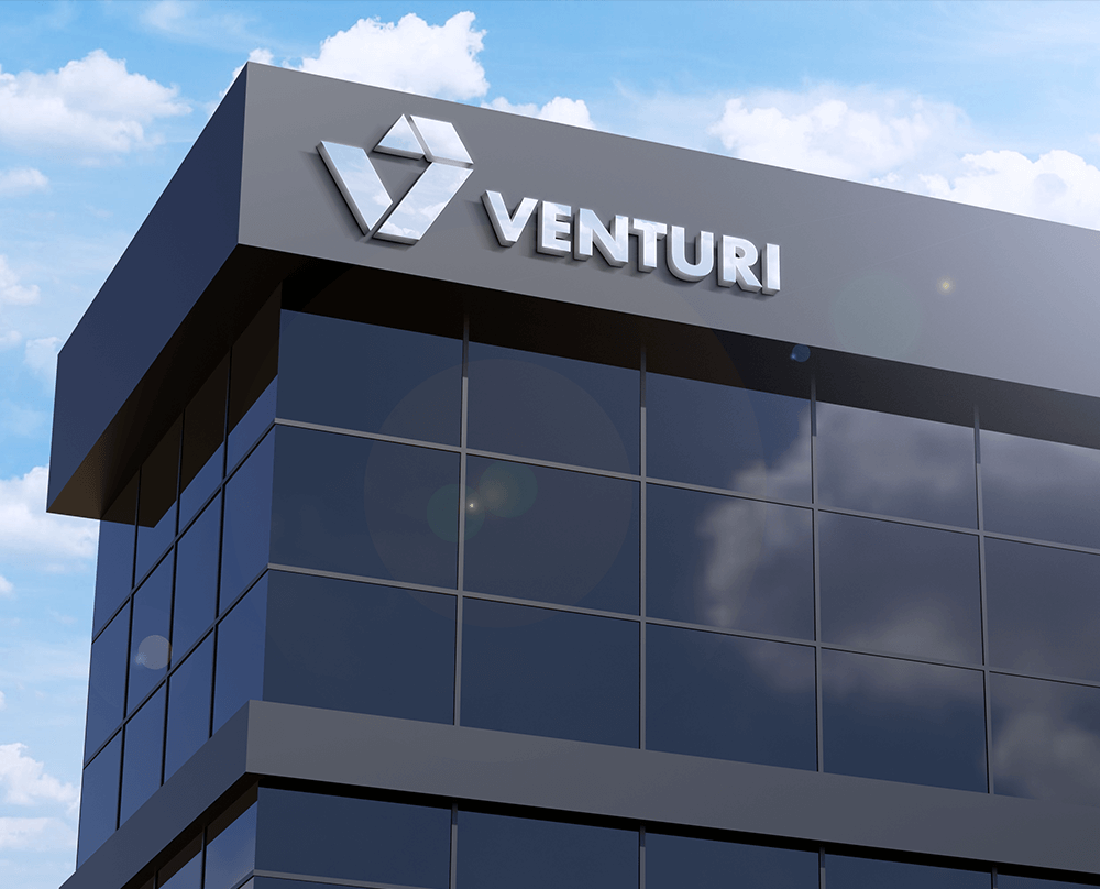 venturi logo mockup venturi logo mockup