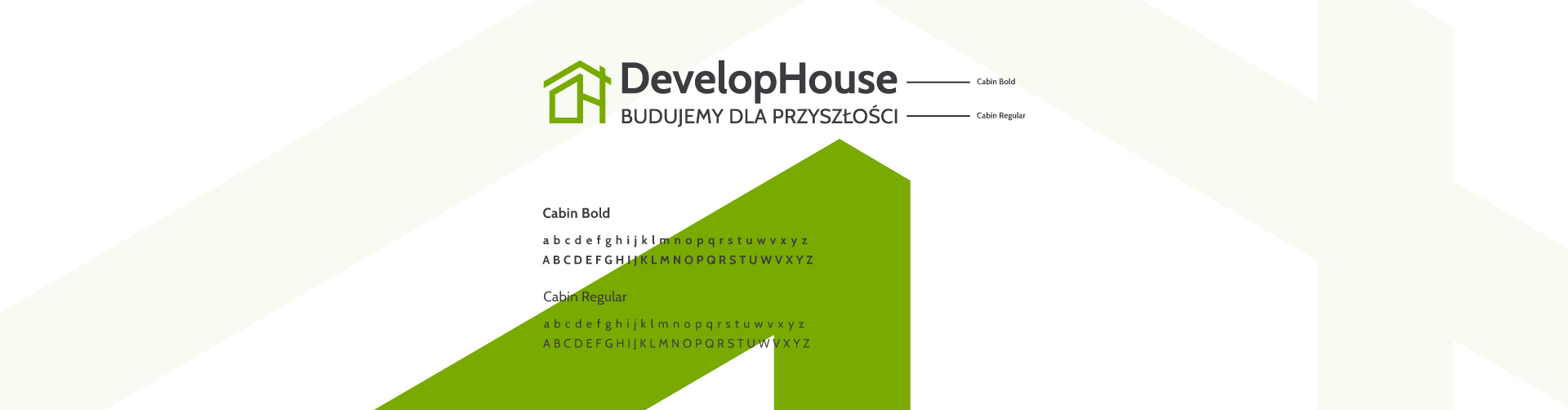 DevelopHouse logo typografia DevelopHouse logo typografia